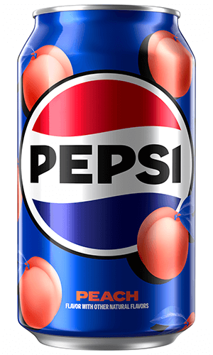 Pepsi Peach Soda Limited Edition 12fl.oz (355ml)