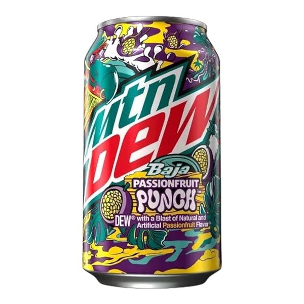 Mountain Dew - Passionfruit Baja Punch - Pack of 12
