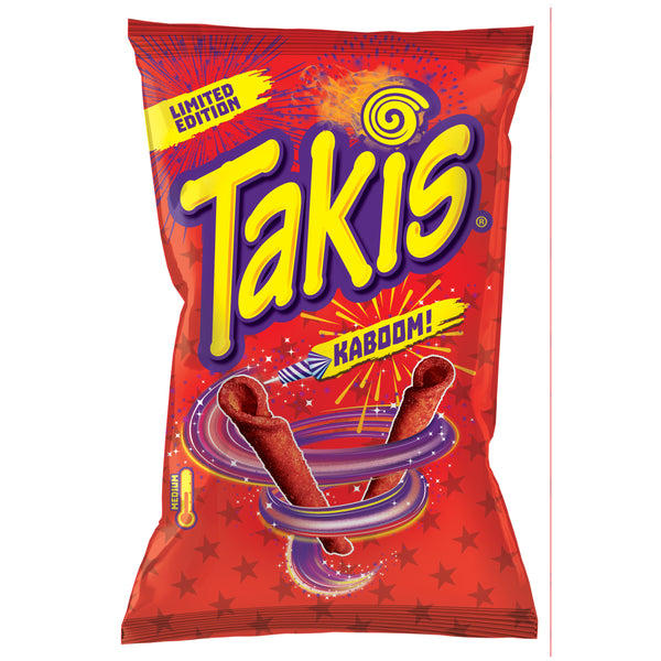 Takis Kaboom Limited Edition Rolled Tortilla Chips 9.9 oz