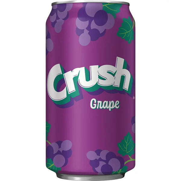 Enjoy the rich and fruity flavor of Crush Grape Soda (355ml)! This delicious soda offers a sweet, grape-infused taste that’s perfect for quenching your thirst. Grab a can and experience the bold, refreshing flavor of Crush Grape today!