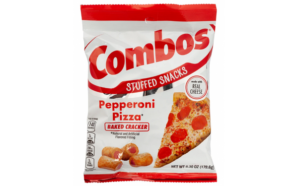 Combos Pepperoni Pizza Baked Cracker 178g