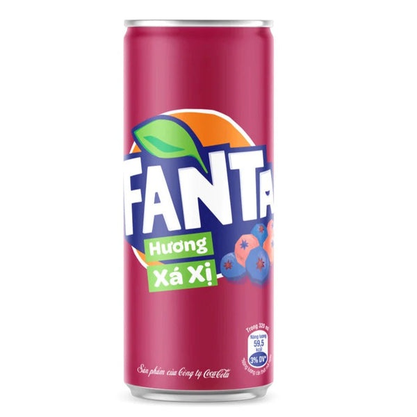 Fanta Sarsi Huong Xa Xi, sarsi soda, herbal-flavored soda, Vietnamese Fanta, sarsaparilla drink, 320ml Fanta, Fanta Vietnam, unique soda flavors, root-beer-like soda, herbal refreshment, Fanta sarsi flavor.