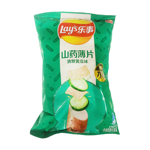 Lays Yam Chips Cucumber (China) 80g