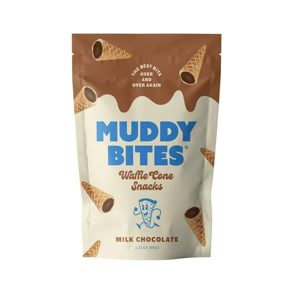 Muddy Bites Milk Chocolate Cone - 2.33oz (66g)