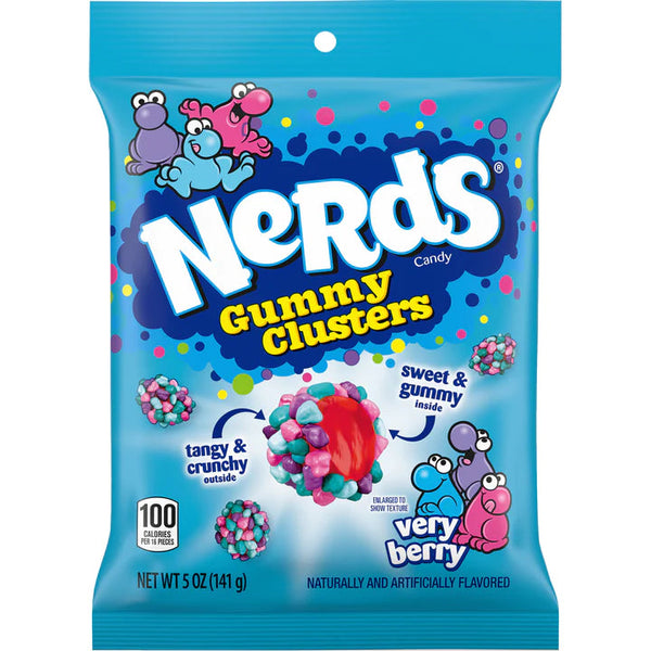 Nerds Gummy Clusters Very Berry 5oz (141g)