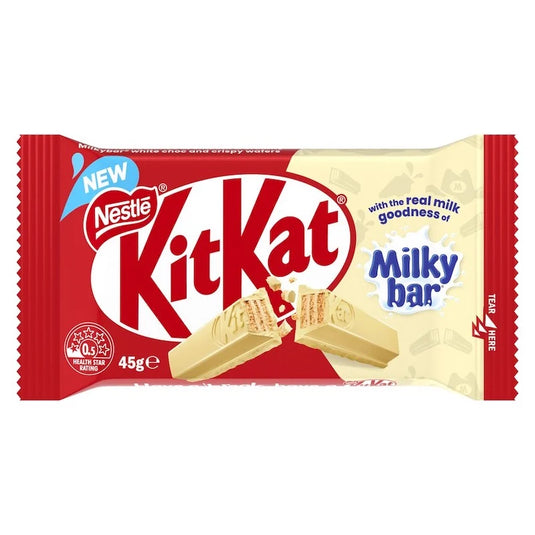 Kitkat White Milkybar - (45g)