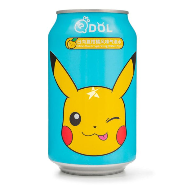 QDOL (Pokemon) Sparkling Water Citrus Flavour 330ml