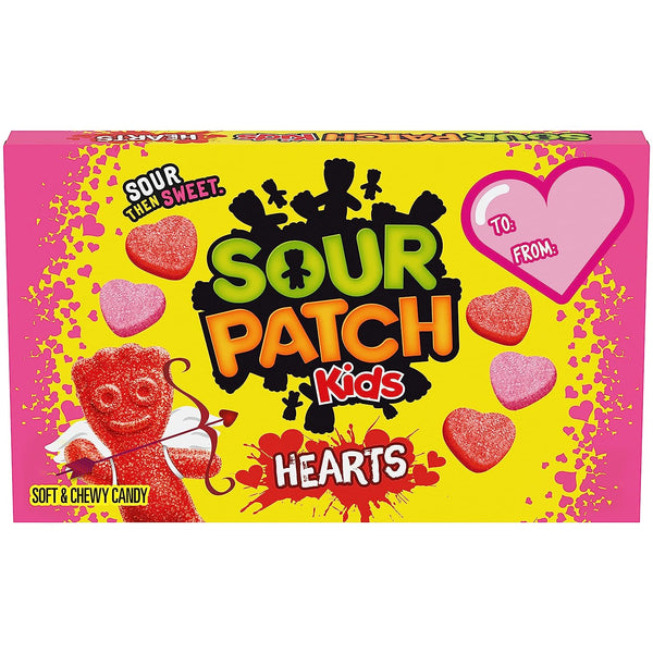 Sour Patch Kids Hearts Theatre Box 88g - Pack of 12