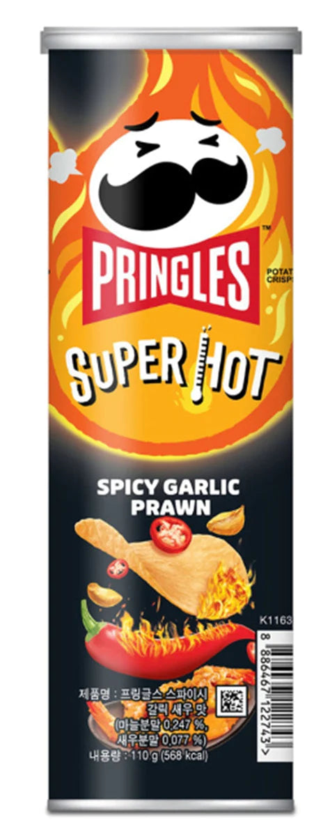 Pringles Spicy Garlic Prawn (Korea) 110g
