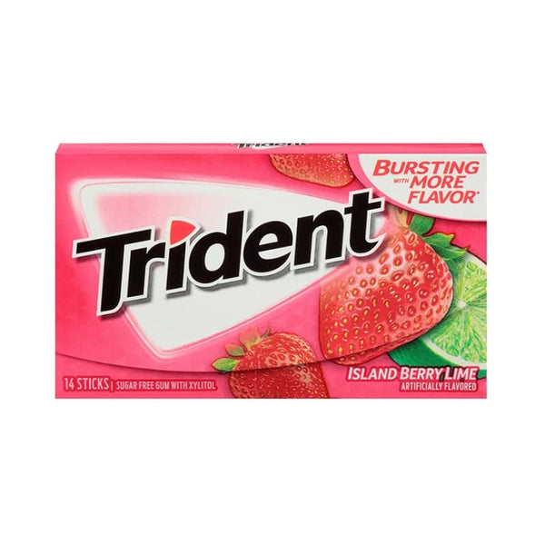 Trident Island Berry Lime Gum (14 peices)