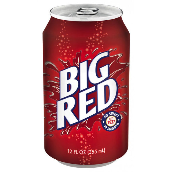 Big Red - Soda Can - 12 x 355ml