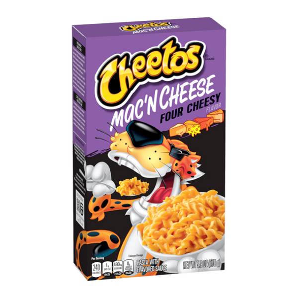 Cheetos Four Cheesy Mac 'n Cheese Box 5.6oz (170g)