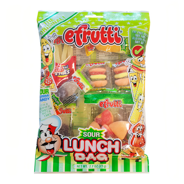 eFrutti Sour Gummi Lunch Peg Bag 2.7oz (77g)