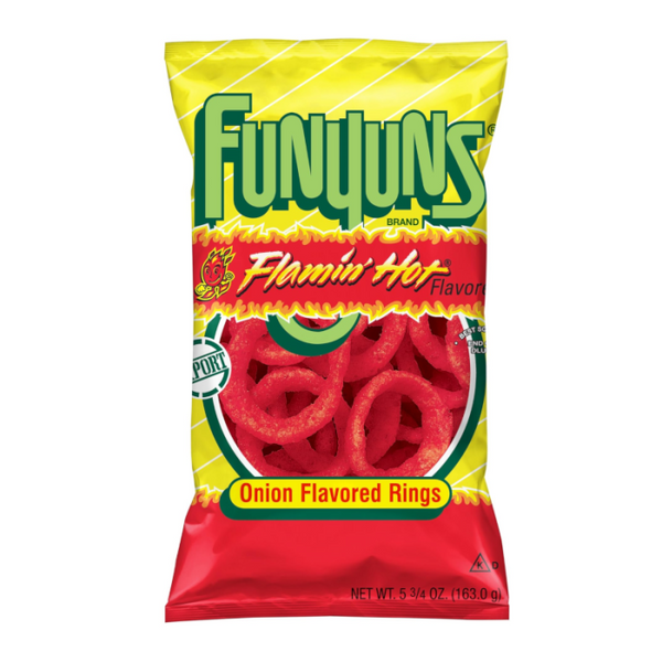 Funyuns Onion Rings Flamin Hot USA 5.75oz (163g)