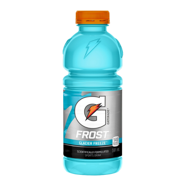 Gatorade Glacier Freeze, Gatorade 24 pack, electrolyte drink, sports hydration, workout hydration, Gatorade for athletes, 20 fl. oz Gatorade, rehydration drink, electrolyte replacement, refreshing sports drink.