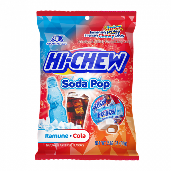 Hi-Chew Soda Pop Peg Bag 2.82oz (80g)