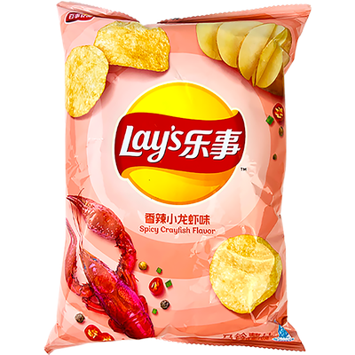 Lays Spicy Crayfish (China) 70g