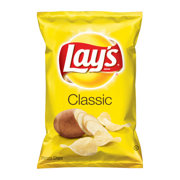 Lay's Classic Original Potato Chips 6.5oz (184.2g)