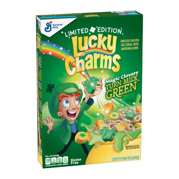 Lucky Charms Limited Edition Green Magic Clovers 297g