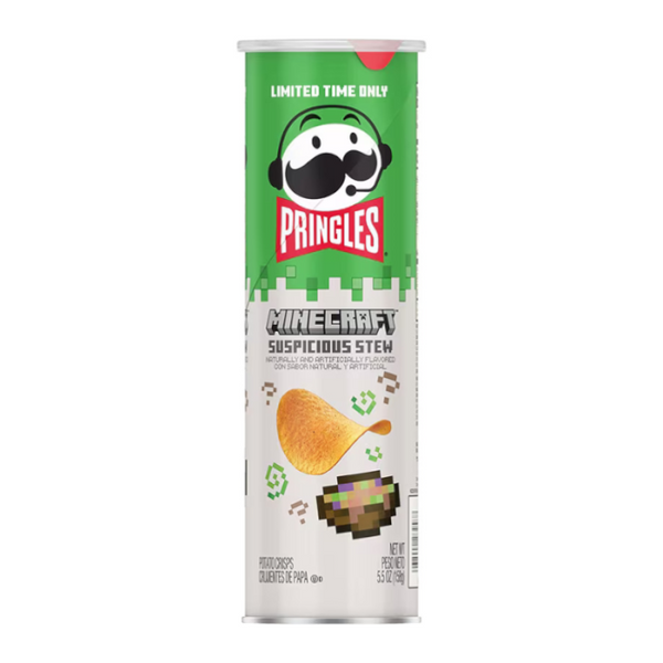 Pringles Limited Edition Minecraft Suspicious Stew 5.5oz (158g)