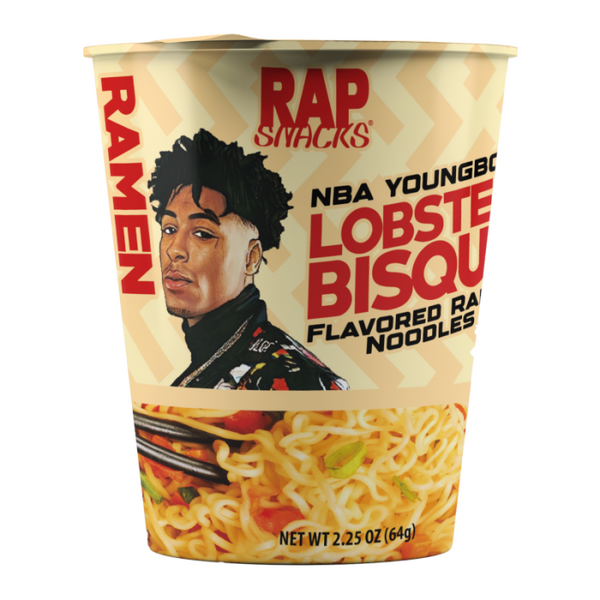 Rap Snacks Lobster Bisque Flavored Ramen Noodles 2.25oz (64g)