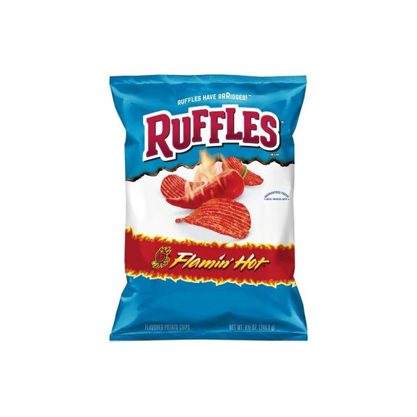 Ruffles Potato Chips Flamin Hot 6.5oz (184g)