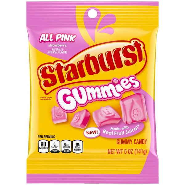 Starburst Gummies All Pink - 5oz (141g)