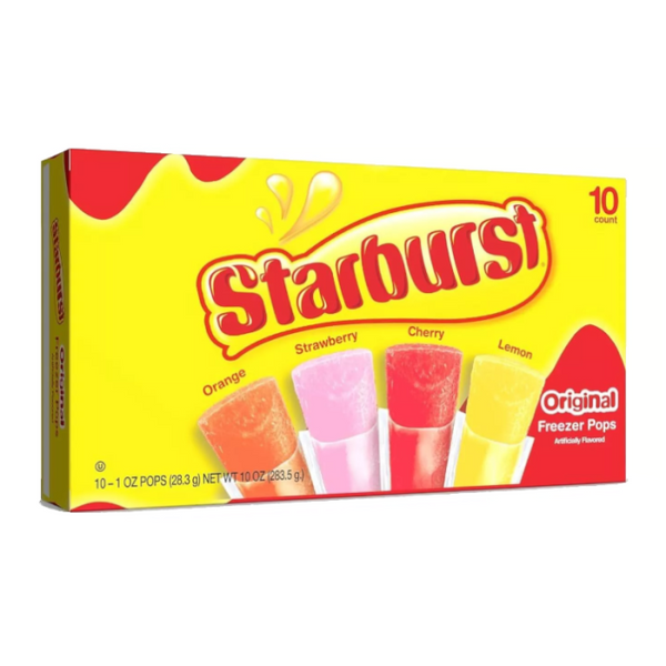 Starburst Freezer Pops 10pk - 1oz (28.3g)