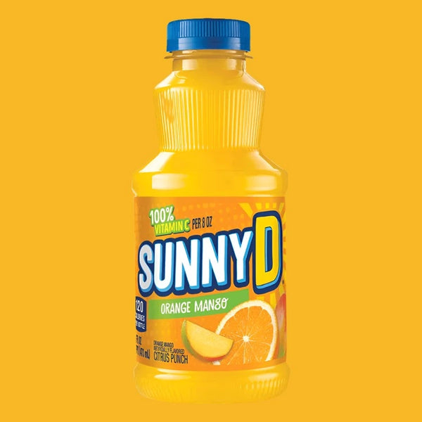 Experience a burst of tropical flavor with Sunny D Orange Mango (473ml)! This refreshing drink blends the tangy taste of orange with the sweet, juicy flavor of mango for a deliciously vibrant beverage. Perfect for any time of day, grab a bottle and enjoy the tropical goodness of Sunny D Orange Mango!