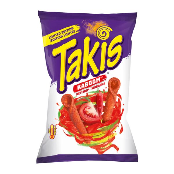 Takis Kaboom - Ketchup Sriracha 280g **DATED 23NOV 2023**