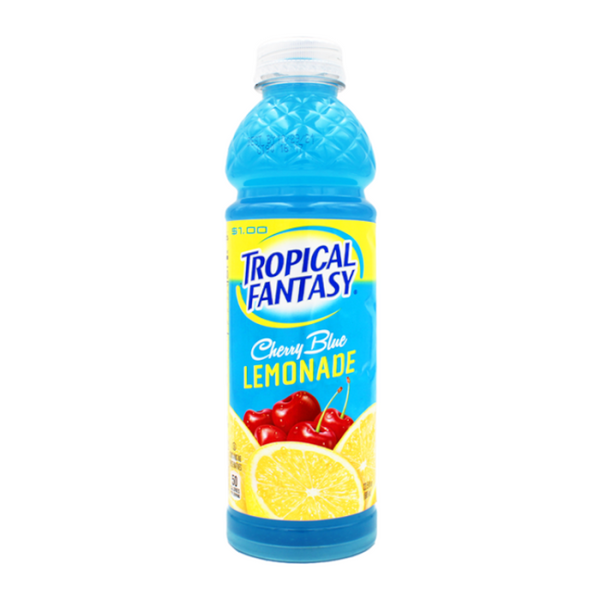 Tropical Fantasy - Premium Juice Cocktail - Cherry Blue Lemonade 22.5fl.oz (665ml)