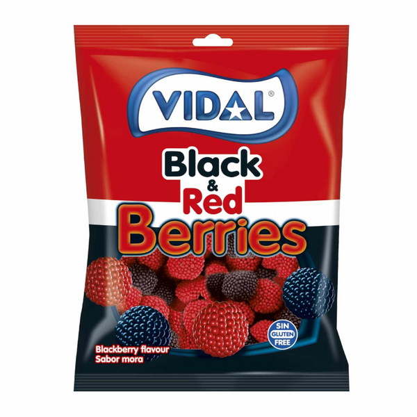 Vidal Black & Red Berries (90g) Halal
