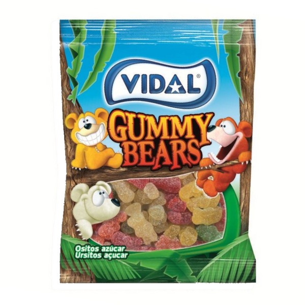 Vidal Gummy Bears (90g) Halal