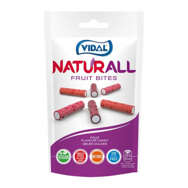 Vidal Naturall Fruit Bites 180g